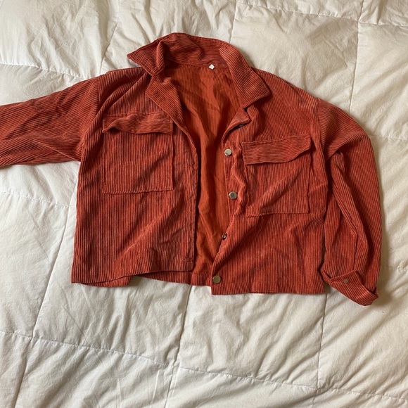 Cropped Rib jacket - Picture 2 of 2